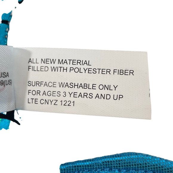 Linzy Toys Mermaid Doll 14” Blue Hair Tail Pink Bikini Shells Gold Starfish - Picture 11 of 13